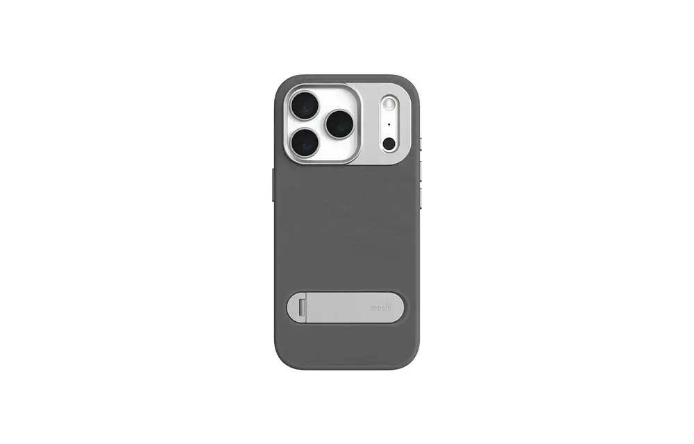 Moshi Kameleon kickstand with MagSafe Case for Apple iPhone 17 Pro Max - Midnight Gray
