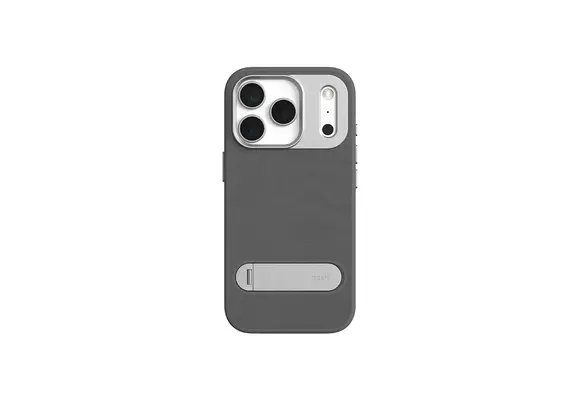 Moshi Kameleon kickstand with MagSafe Case for Apple iPhone 17 Pro Max - Midnight Gray