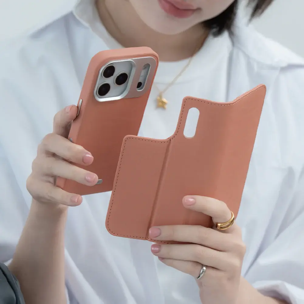 Moshi Overture Case with Detachable Magnetic Wallet for Apple iPhone 17 Pro - Moss Green