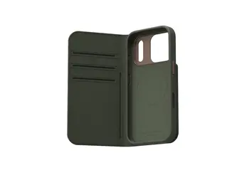 Moshi Overture Case with Detachable Magnetic Wallet for Apple iPhone 17 Pro Max - Moss Green