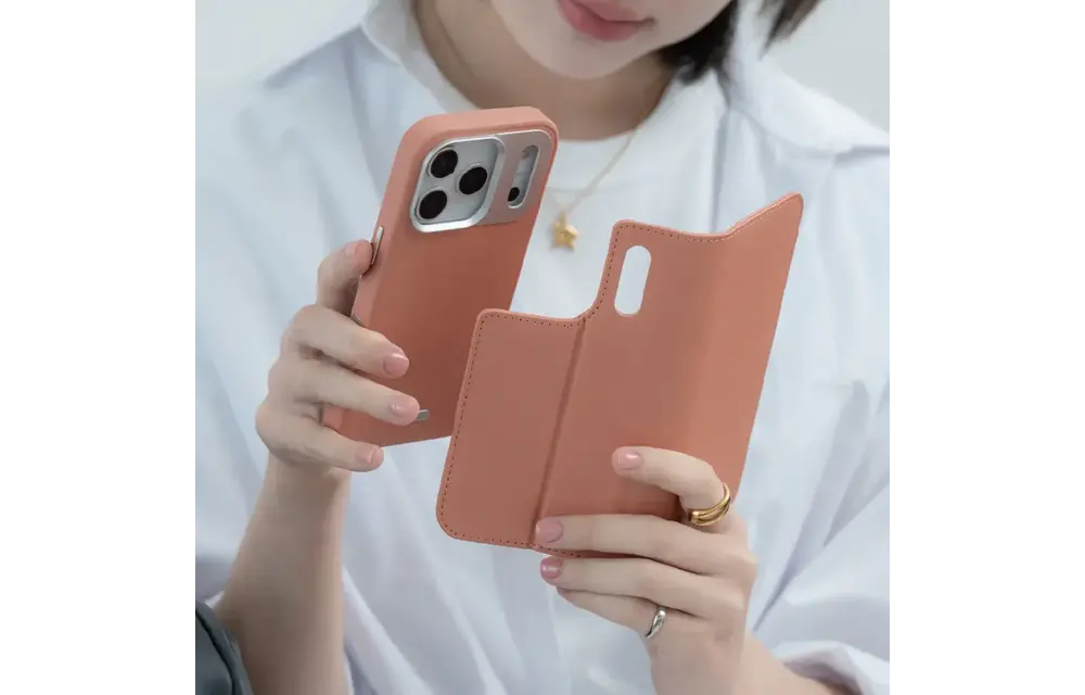 Moshi Overture Case with Detachable Magnetic Wallet for Apple iPhone 17 Pro Max - Moss Green