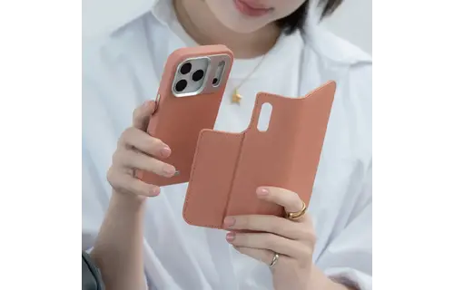 Moshi Overture Case with Detachable Magnetic Wallet for Apple iPhone 17 Pro Max - Moss Green