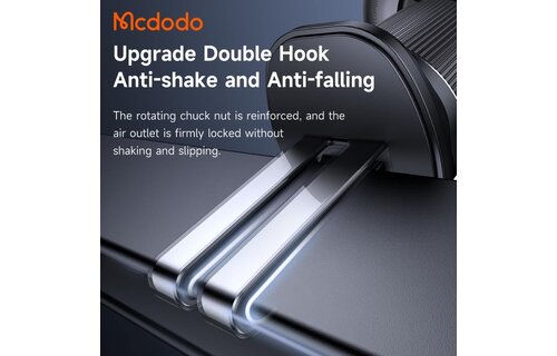 mcdodo 15W MagSafe Car Mount Charger Built-in Type-C Retractable Cable Magnetic Wireless Car Charger for Air Vent