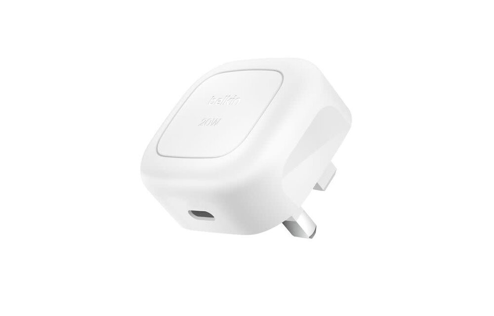 Belkin BoostCharge Compact USB-C Wall Charger 20 W - White