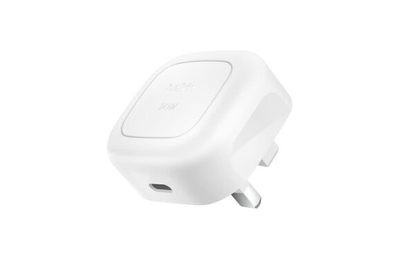 Belkin BoostCharge Compact USB-C Wall Charger 20 W - White