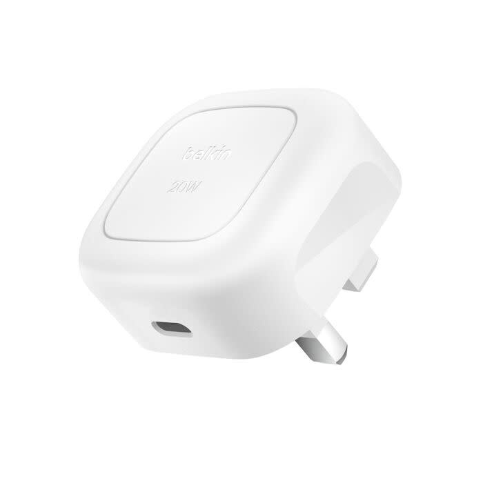 Belkin BoostCharge Compact USB-C Wall Charger 20 W - White