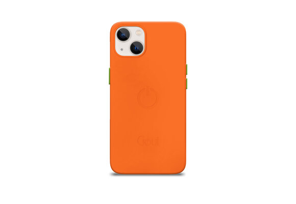 Goui Magnetic Case for iPhone 13 with Magnetic Bar - Tiger Orange
