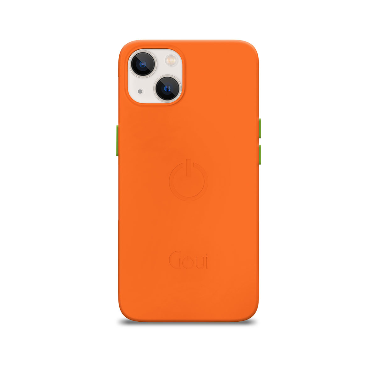 Goui Magnetic Case for iPhone 13 with Magnetic Bar - Tiger Orange