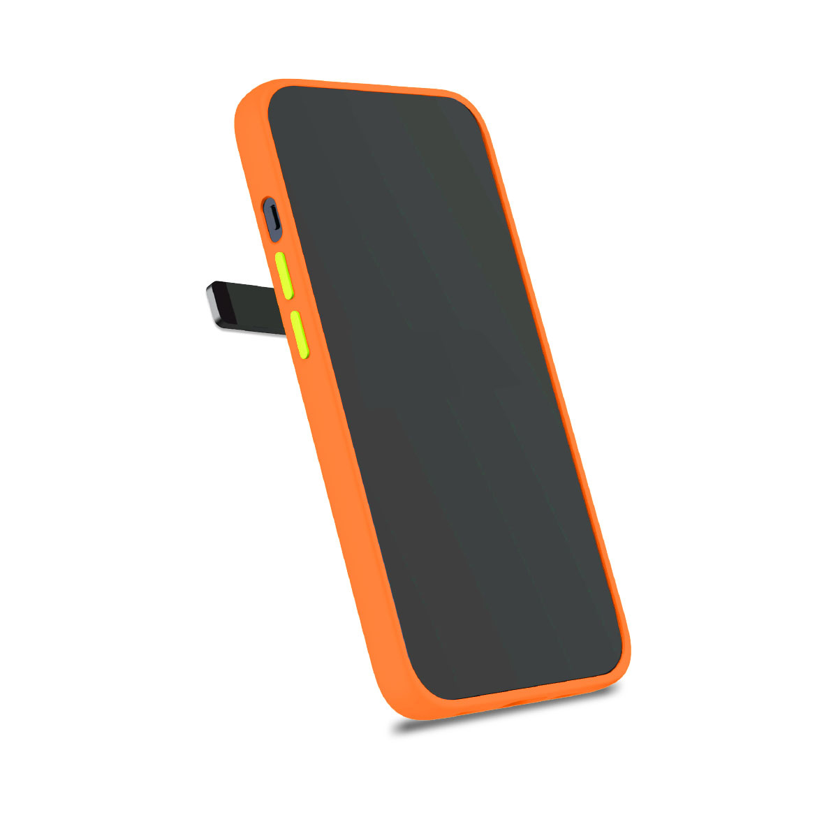 Goui Magnetic Case for iPhone 13 with Magnetic Bar - Tiger Orange