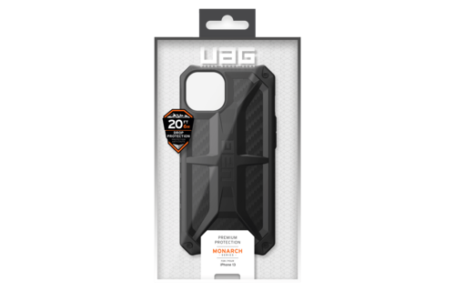 UAG Monarch Case for Apple iPhone 14/13 - Carbon Fiber
