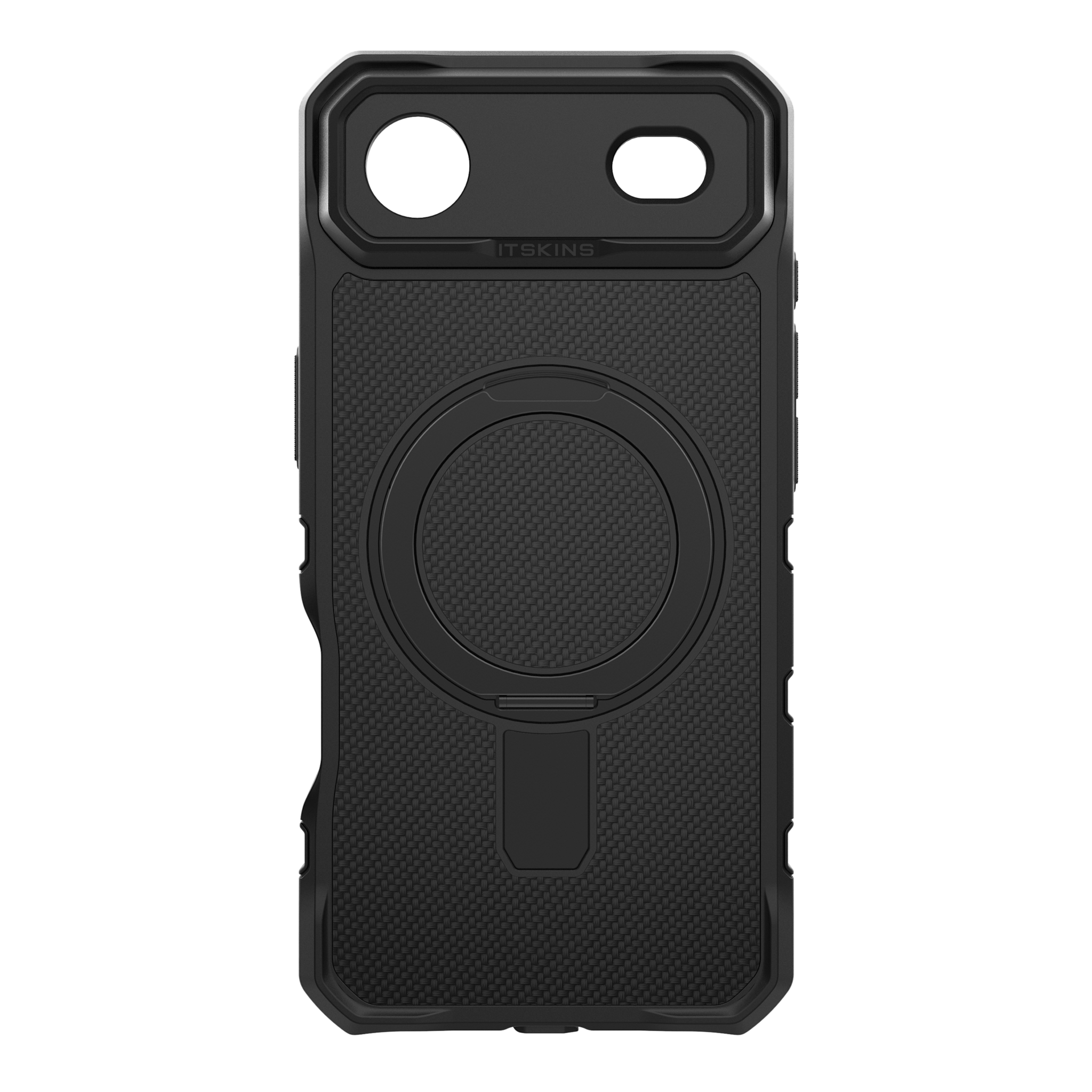 ITSKINS Supreme R Nylon Stand With MagSafe Case for Apple iPhone Air - Black