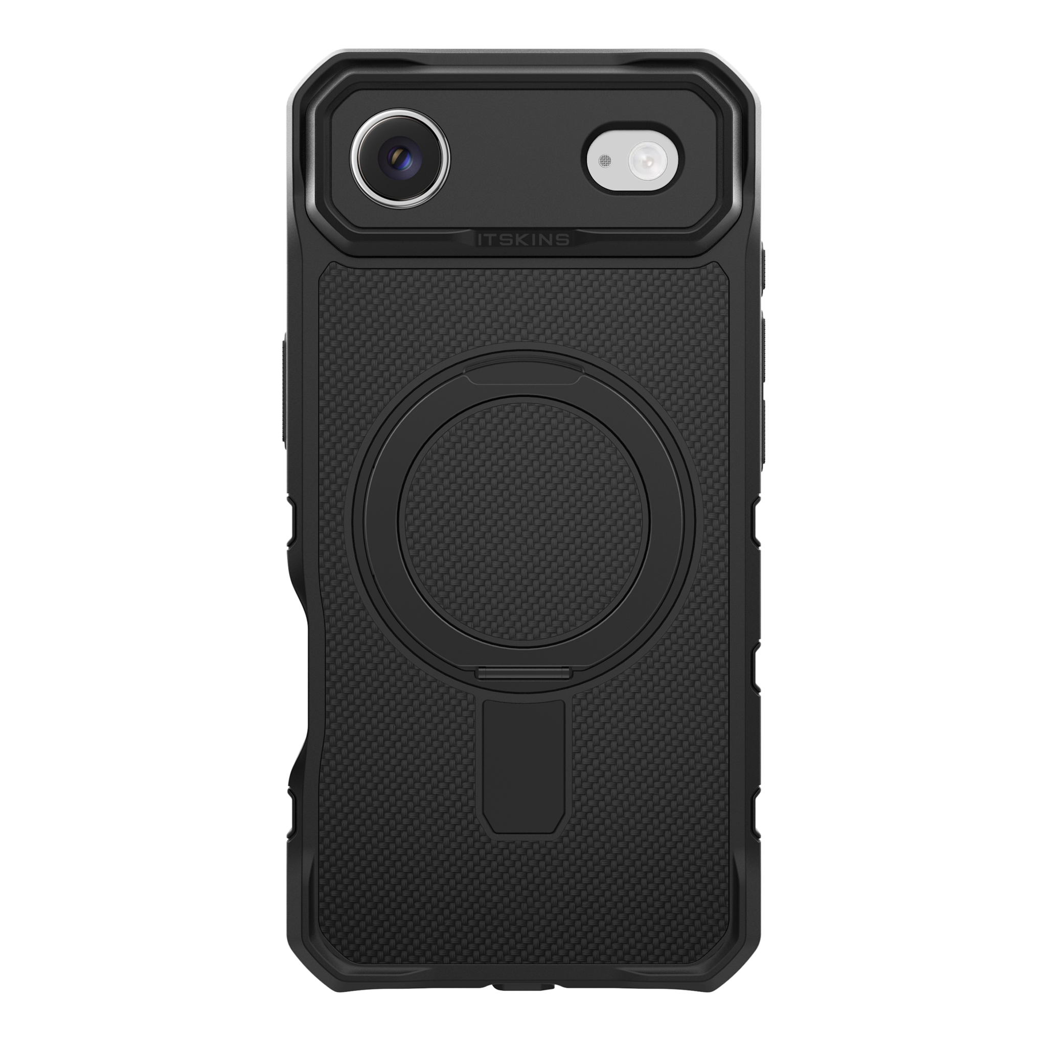 ITSKINS Supreme R Nylon Stand With MagSafe Case for Apple iPhone Air - Black