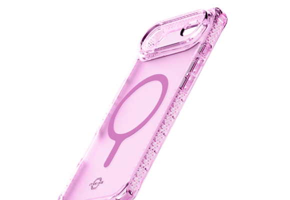 ITSKINS Hybrid R Vapor MagSafe Case for Apple iPhone Air - Light Pink