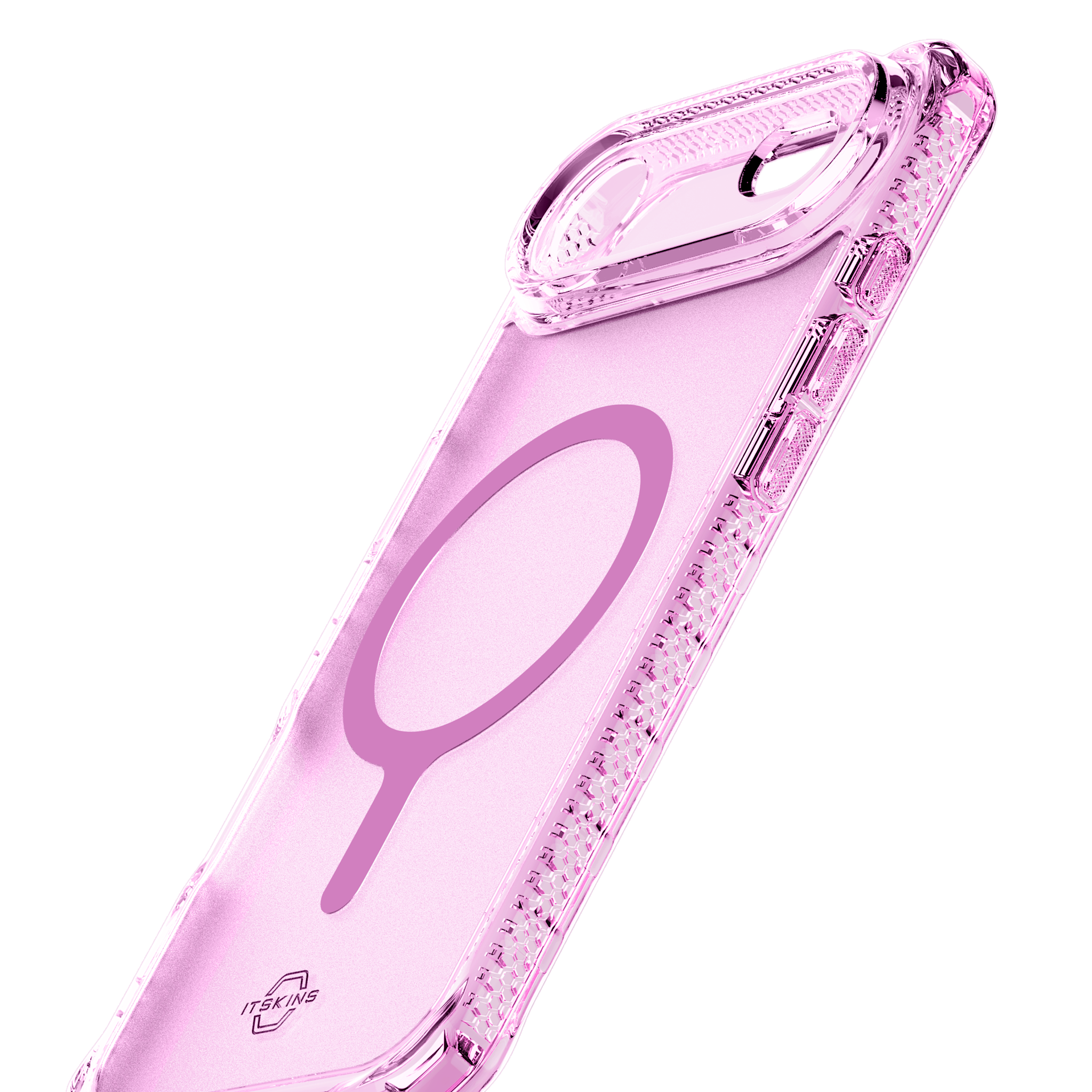 ITSKINS Hybrid R Vapor MagSafe Case for Apple iPhone Air - Light Pink