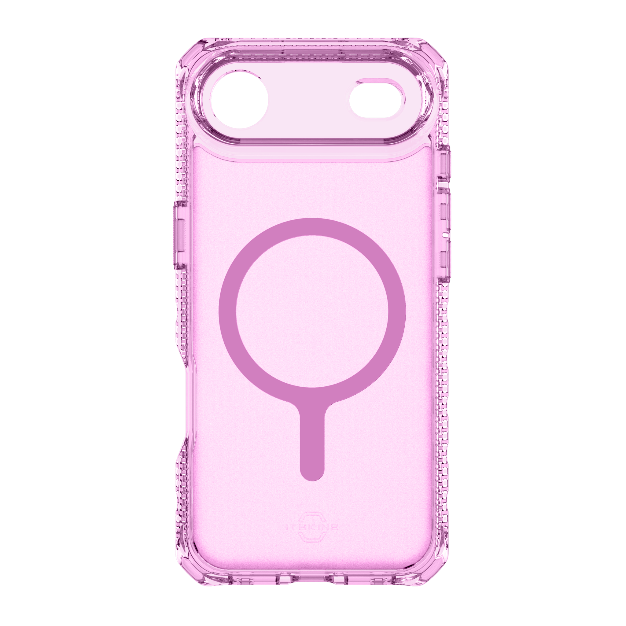 ITSKINS Hybrid R Vapor MagSafe Case for Apple iPhone Air - Light Pink
