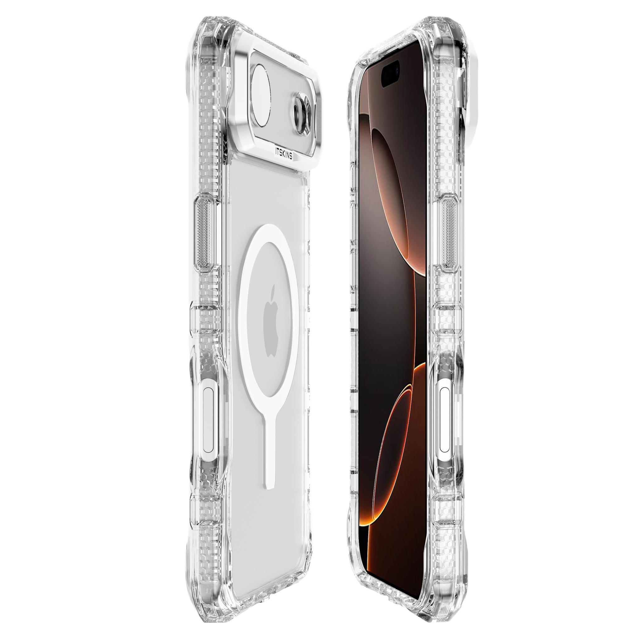 ITSKINS SUPREME R Clear MagSafe Case for Apple iPhone Air - Transparent