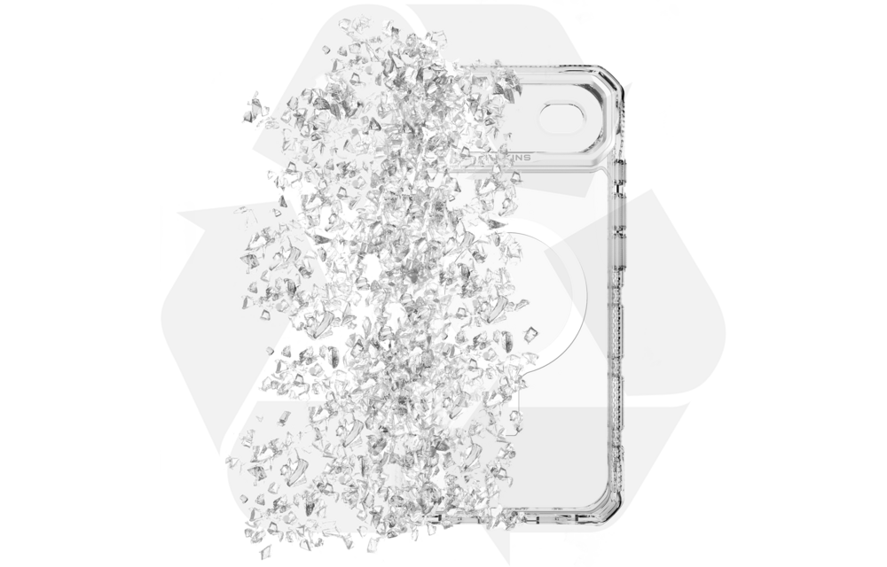 ITSKINS SUPREME R Clear MagSafe Case for Apple iPhone Air - Transparent