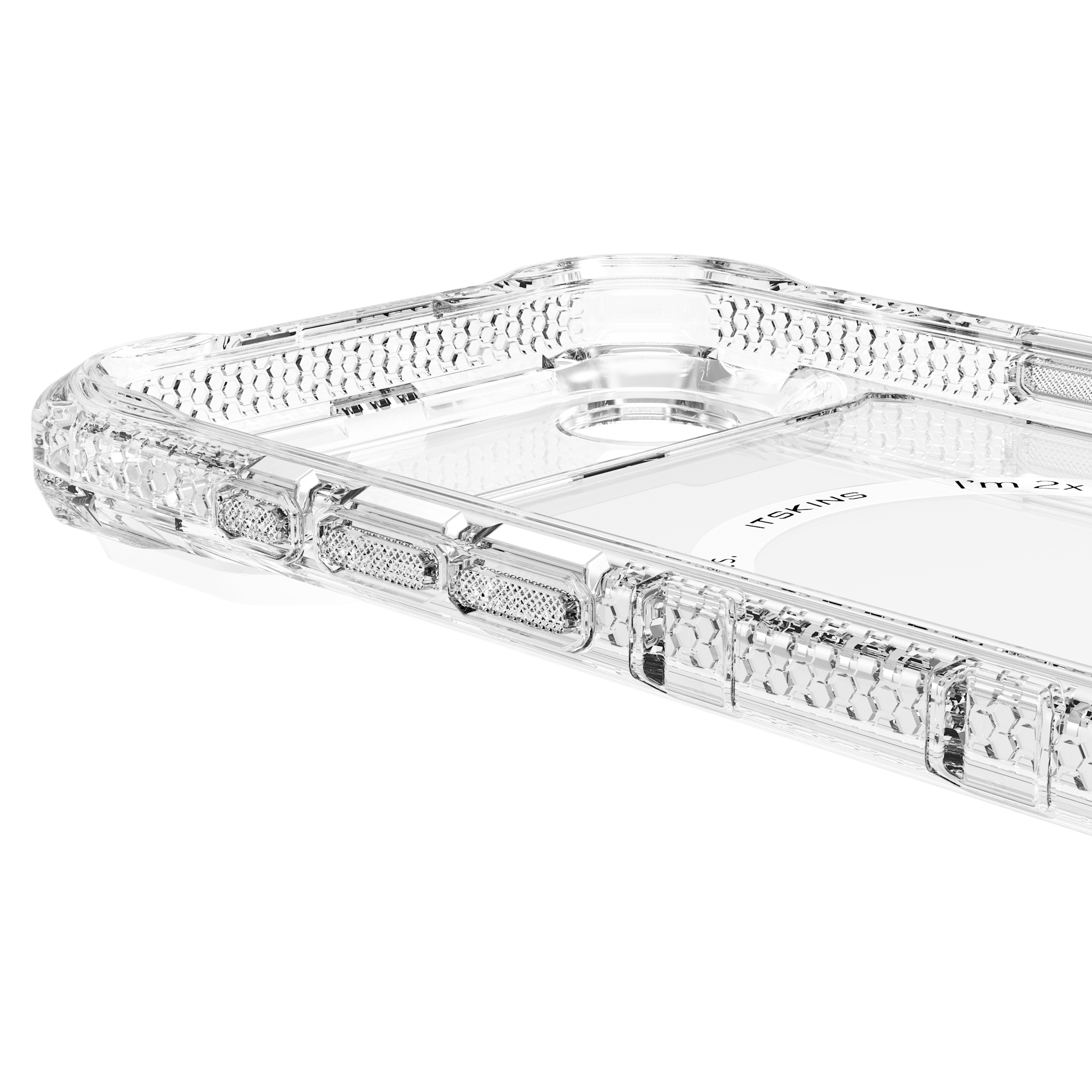 ITSKINS SUPREME R Clear MagSafe Case for Apple iPhone Air - Transparent