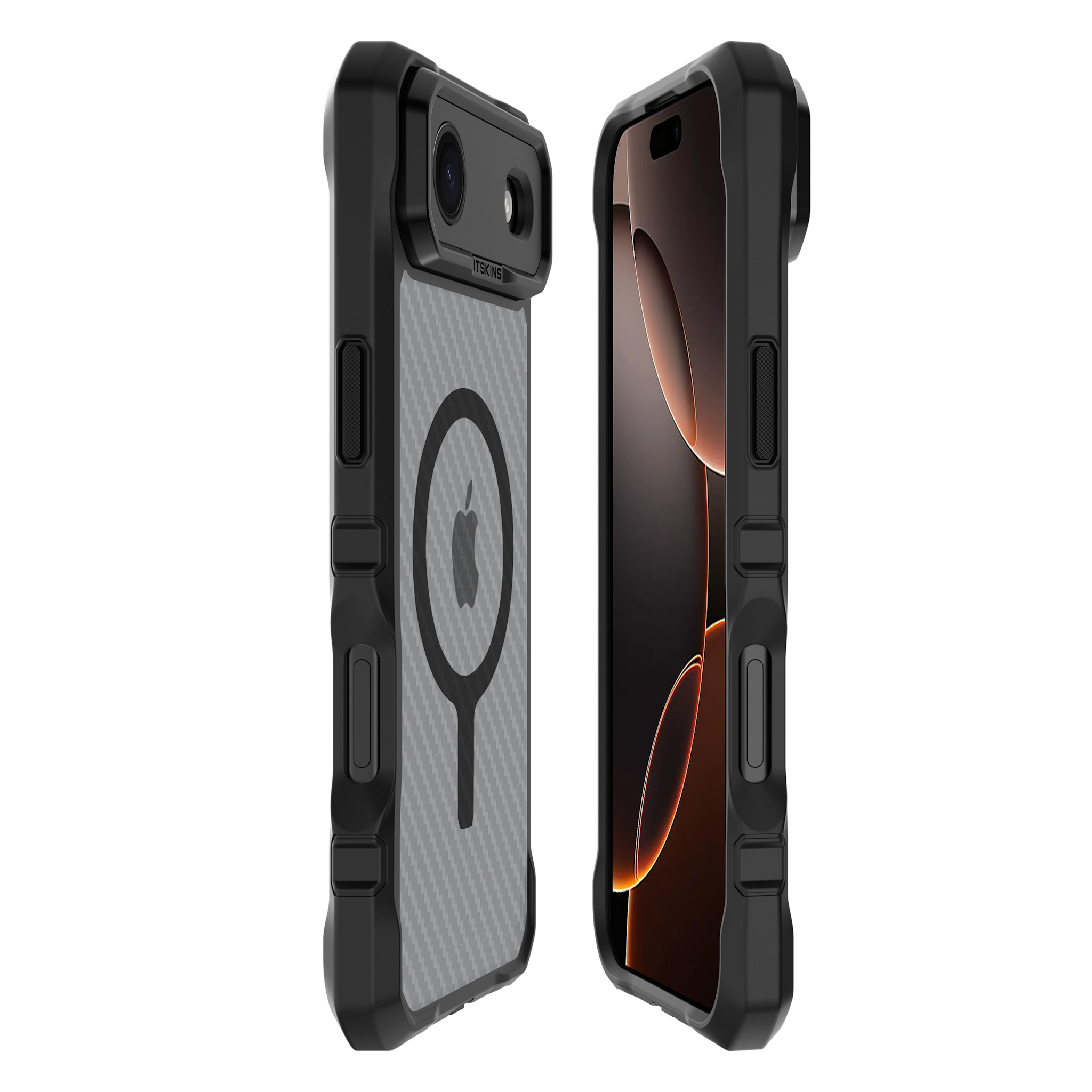 ITSKINS Supreme R Tek With Magsafe Case for Apple iPhone Air - Black