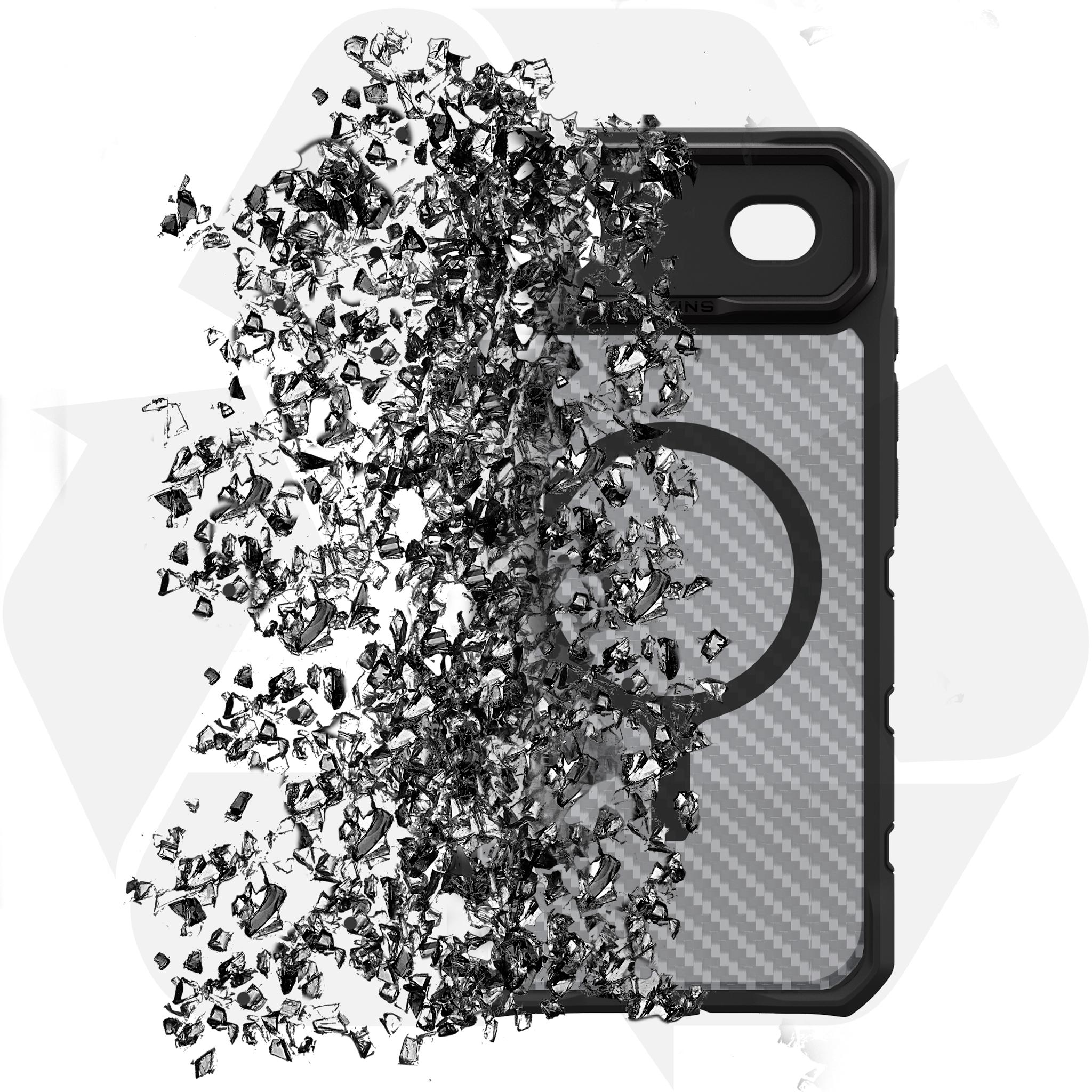 ITSKINS Supreme R Tek With Magsafe Case for Apple iPhone Air - Black