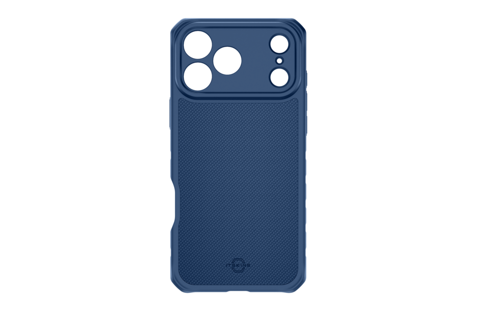 ITSKINS Hybrid R Nylon With MagSafe Case for Apple iPhone 17 Pro Max - Dark Blue