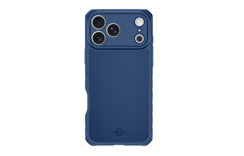 ITSKINS Hybrid R Nylon With MagSafe Case for Apple iPhone 17 Pro Max - Dark Blue