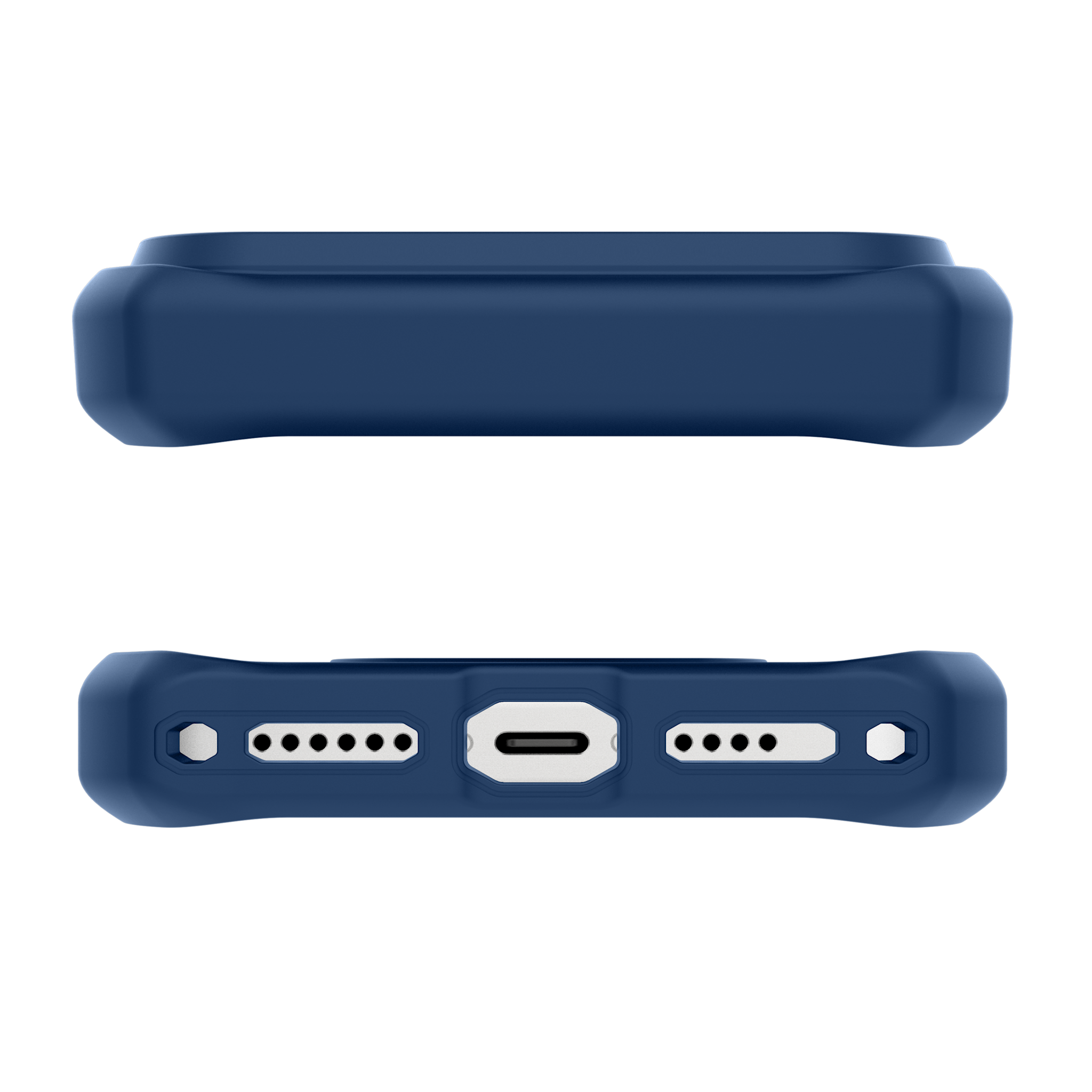 ITSKINS Hybrid R Nylon With MagSafe Case for Apple iPhone 17 Pro Max - Dark Blue