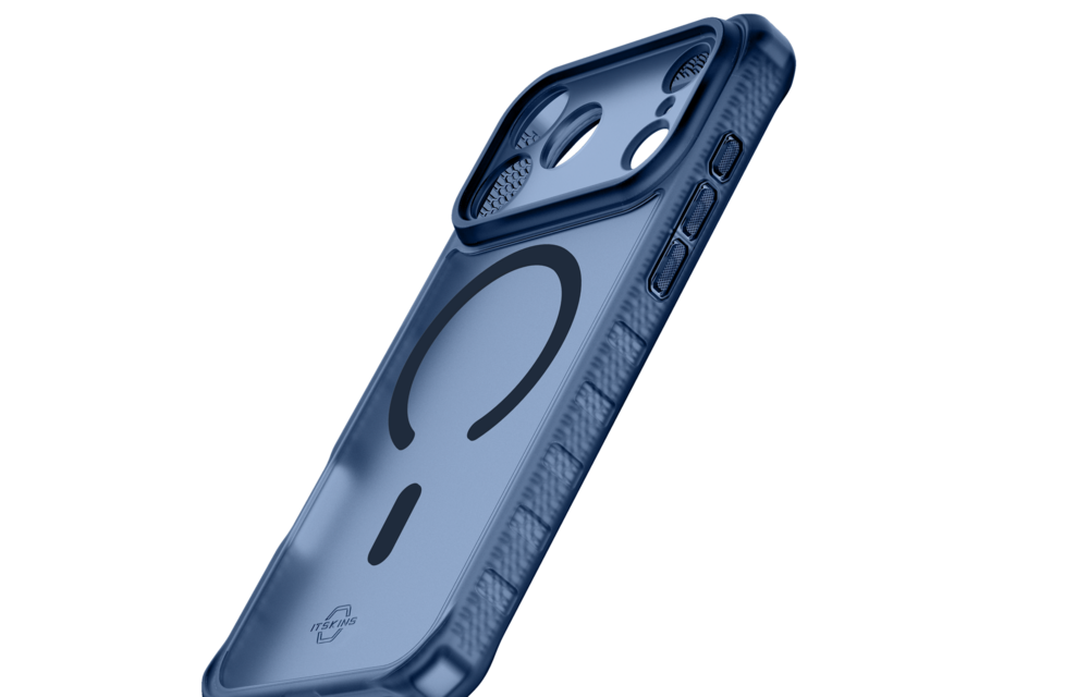 ITSKINS Hybrid Frost MagSafe Case for Apple iPhone 17 Pro Max - Navy Blue