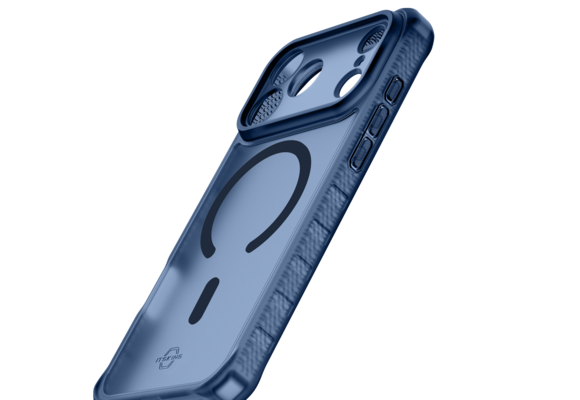 ITSKINS Hybrid Frost MagSafe Case for Apple iPhone 17 Pro Max - Navy Blue