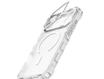 ITSKINS Suprem R Clear Stand with MagSafe Case for Apple iPhone 17 Pro Max - Transparent