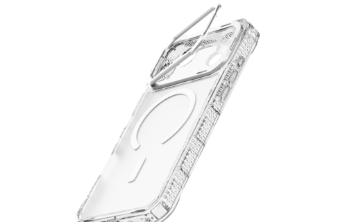 ITSKINS Suprem R Clear Stand with MagSafe Case for Apple iPhone 17 Pro Max - Transparent