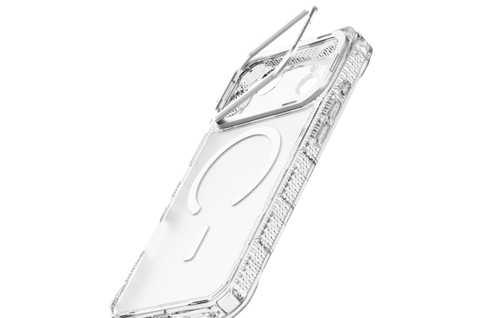 ITSKINS Suprem R Clear Stand with MagSafe Case for Apple iPhone 17 Pro Max - Transparent