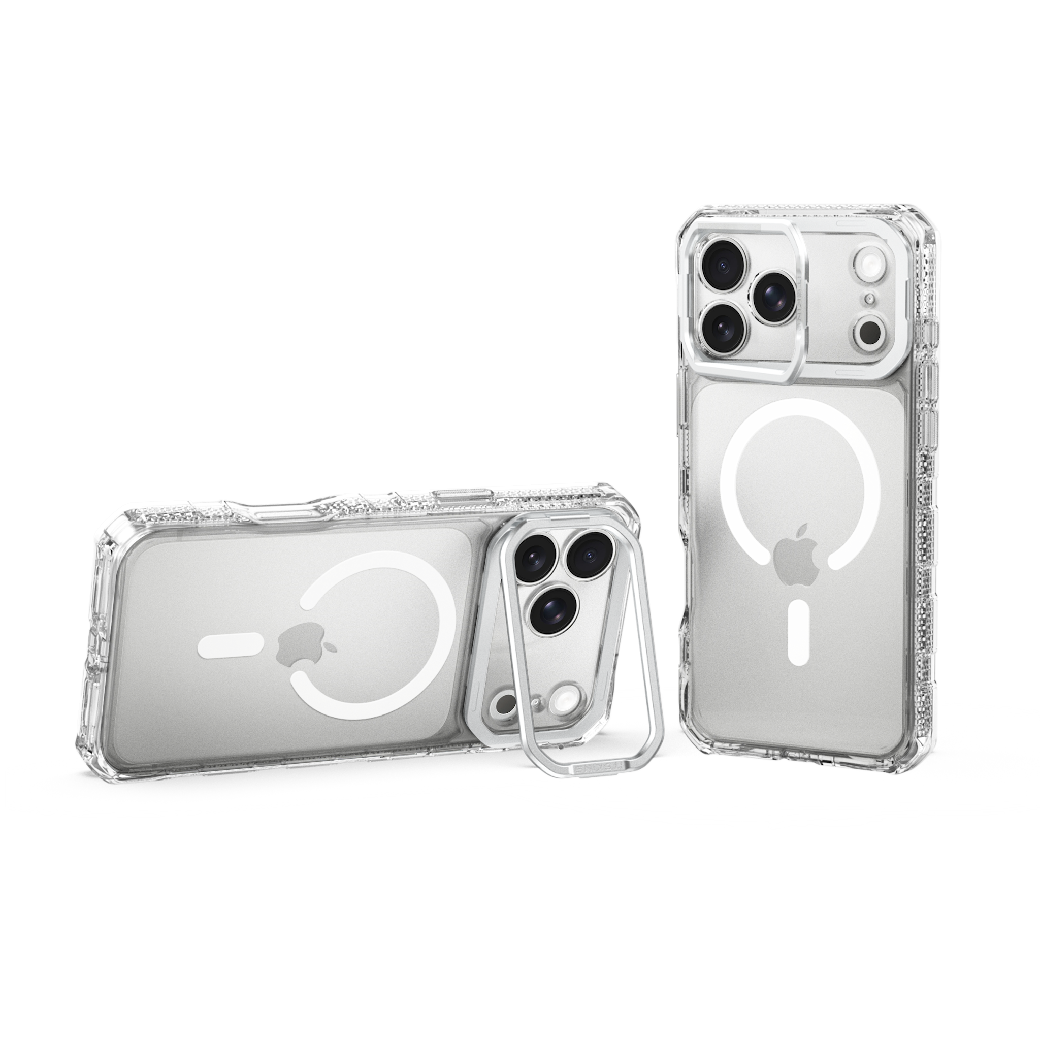 ITSKINS Suprem R Clear Stand with MagSafe Case for Apple iPhone 17 Pro Max - Transparent