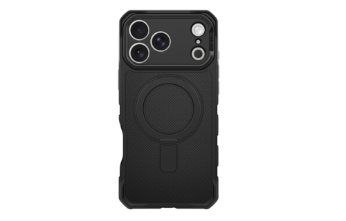 ITSKINS Supreme R Nylon Stand With Magsafe Case for Apple iPhone 17 Pro - Black