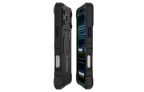 ITSKINS Supreme R Nylon Stand With Magsafe Case for Apple iPhone 17 Pro - Black