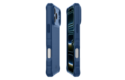 ITSKINS Hybrid R Nylon With MagSafe Case for Apple iPhone 17 Pro - Dark Blue