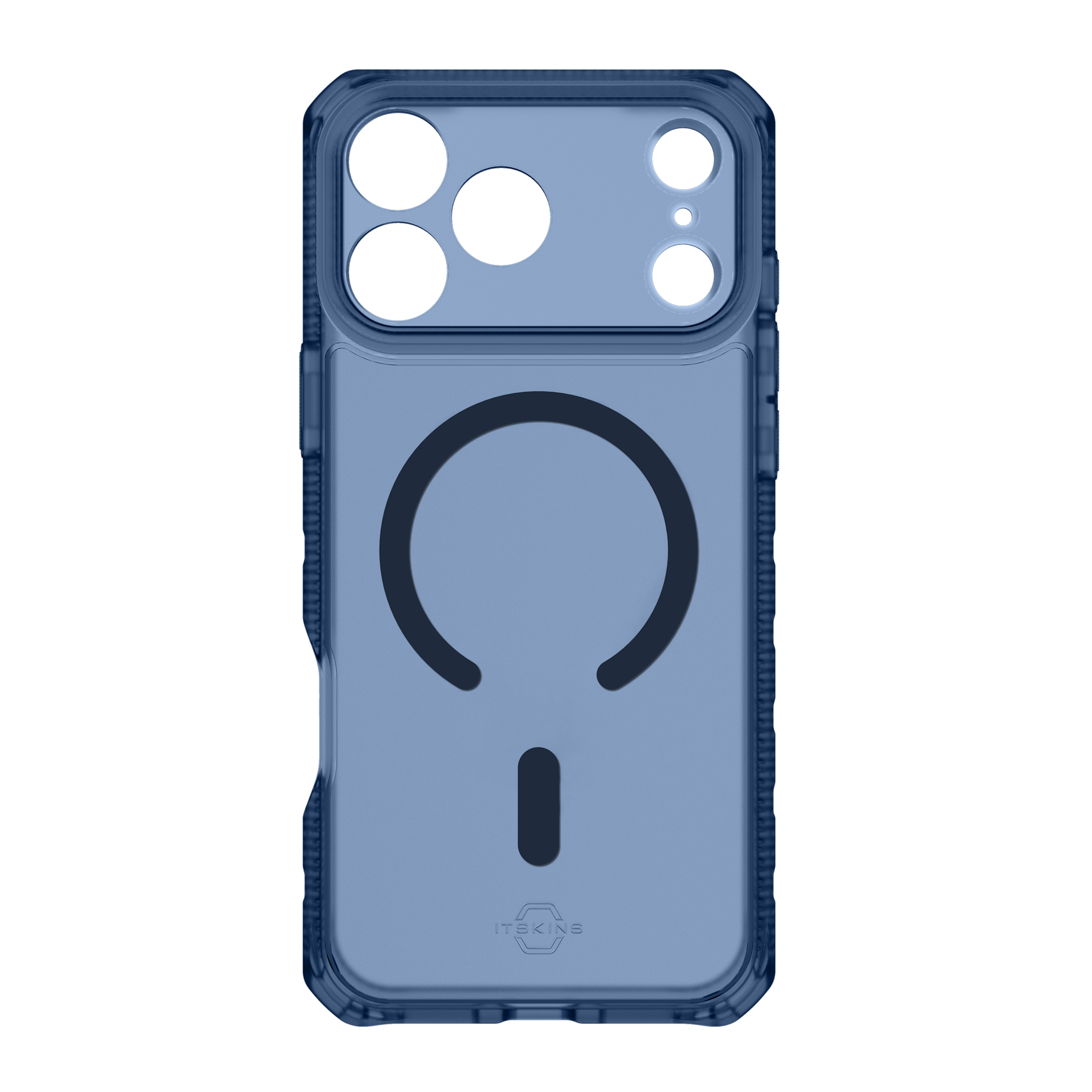 ITSKINS Hybrid R Frost With Magsafe Case for Apple iPhone 17 Pro - Navy Blue