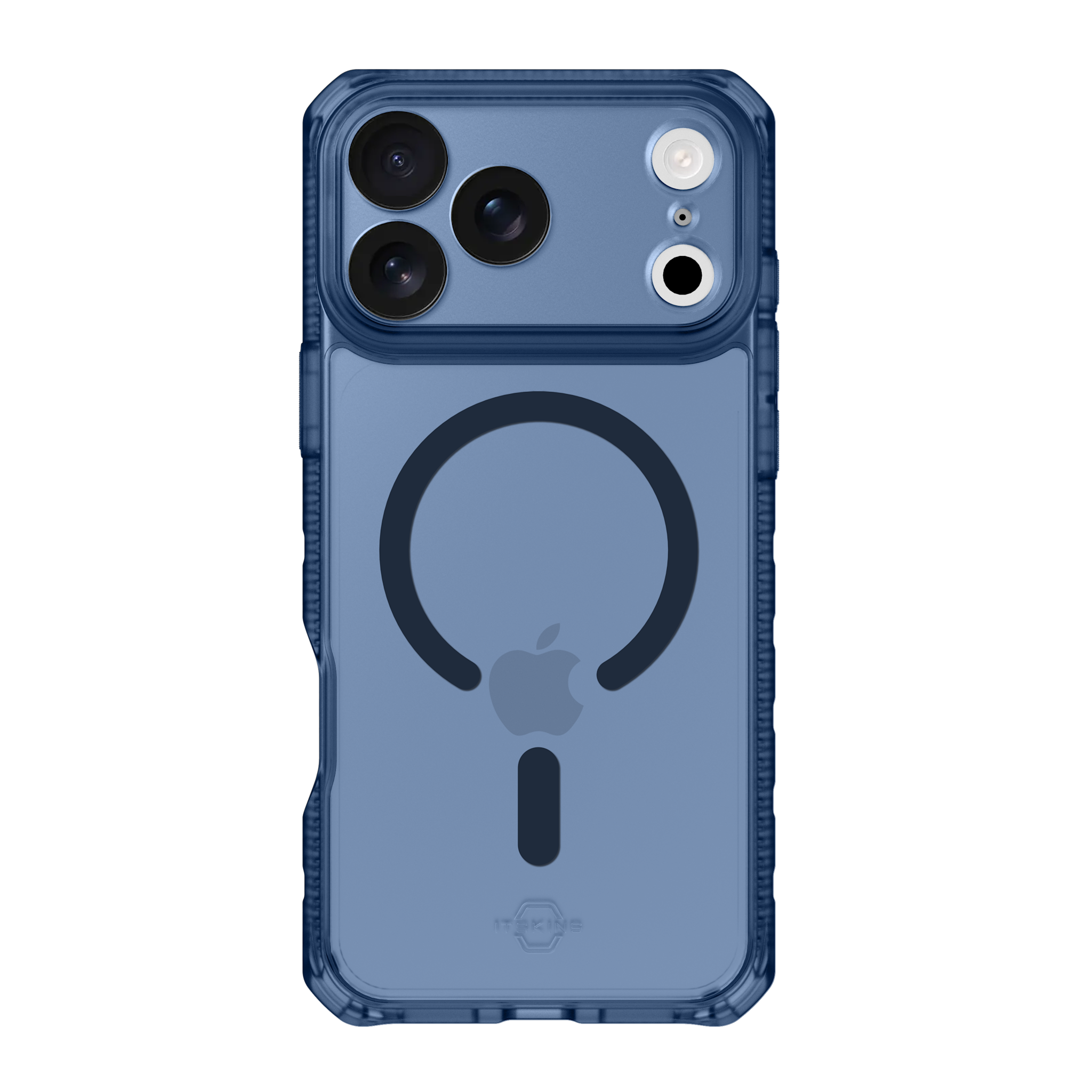 ITSKINS Hybrid R Frost With Magsafe Case for Apple iPhone 17 Pro - Navy Blue