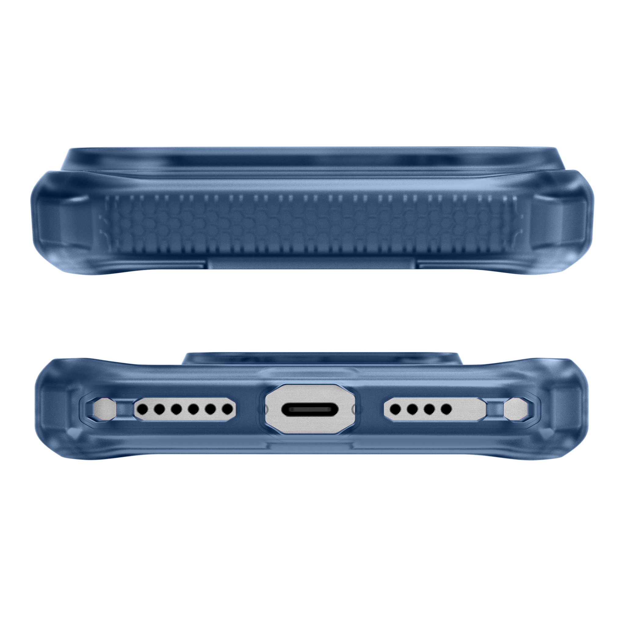 ITSKINS Hybrid R Frost With Magsafe Case for Apple iPhone 17 Pro - Navy Blue