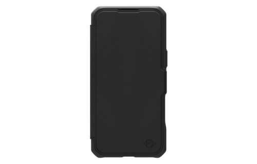 ITSKINS Hybrid R Leather Folio With MagSafe Case for Apple iPhone 17 Pro - Black