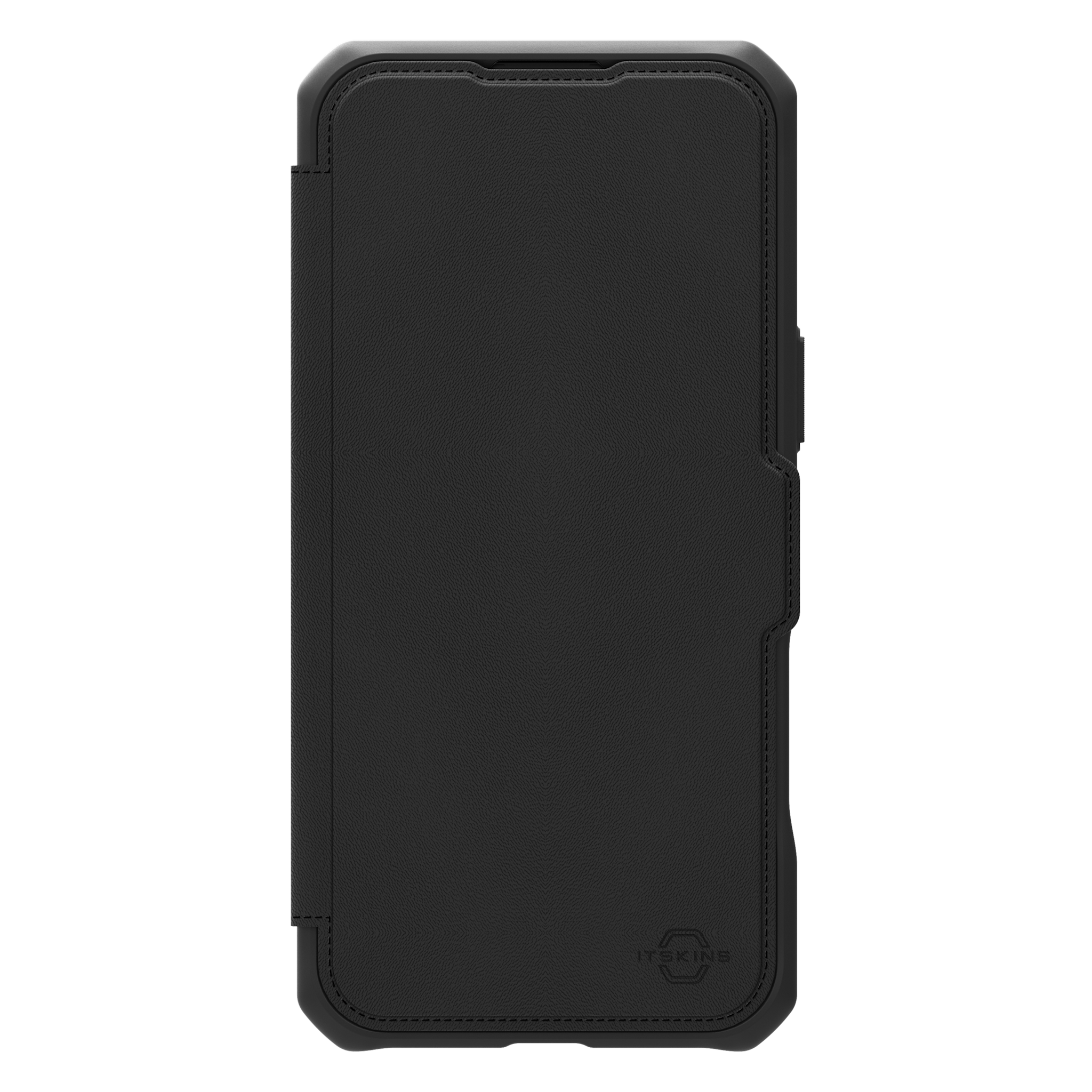 ITSKINS Hybrid R Leather Folio With MagSafe Case for Apple iPhone 17 Pro - Black