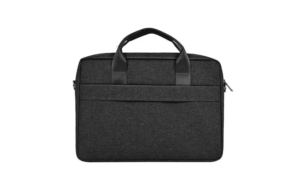 WiWU Minimalist Water-Resistant with Shoulder Strap Bag for Laptop and MacBook 13"/14" - Black
