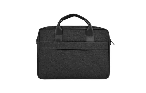 WiWU Minimalist Water-Resistant with Shoulder Strap Bag for Laptop and MacBook 13"/14" - Black
