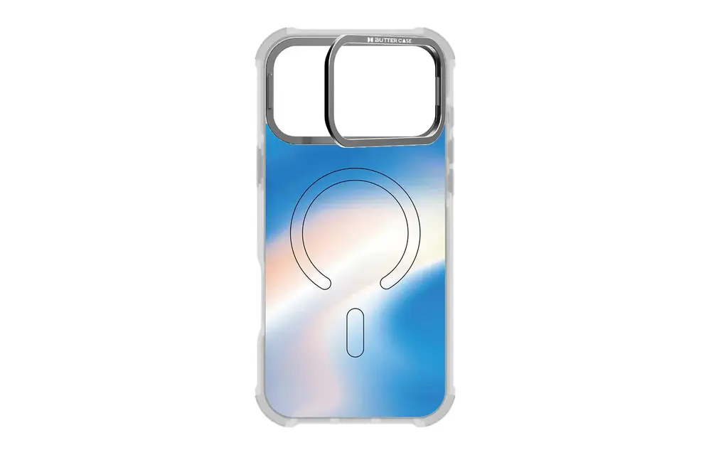 Buttercase Inspire Series Protective Case With Camera Stand for Apple iPhone 17 Pro Max - Oceanh Bubble