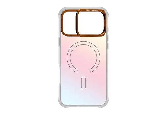 Buttercase Inspire Series Protective Case With Camera Stand for Apple iPhone 17 Pro Max - Sunshine Bubble