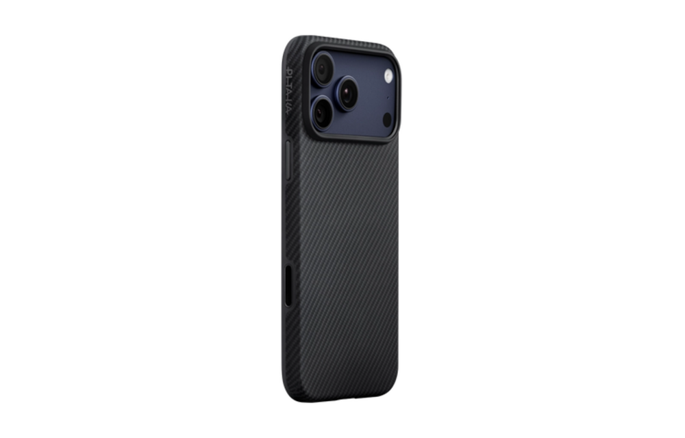 Pitaka Aramid UltraGuard Case for iPhone 18 Pro / 17 Pro - Black/Grey