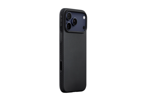 Pitaka Aramid UltraGuard Case for iPhone 17 Pro - Black/Grey