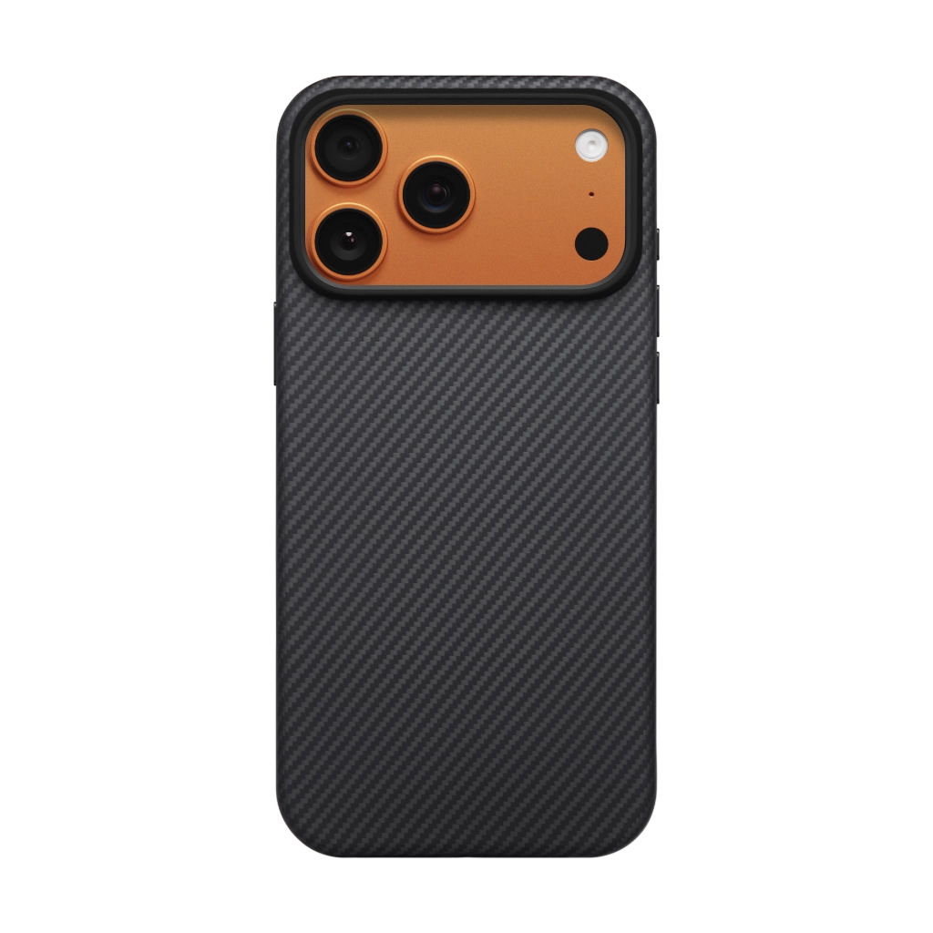 Pitaka Aramid UltraGuard Case for iPhone 18 Pro / 17 Pro - Black/Grey