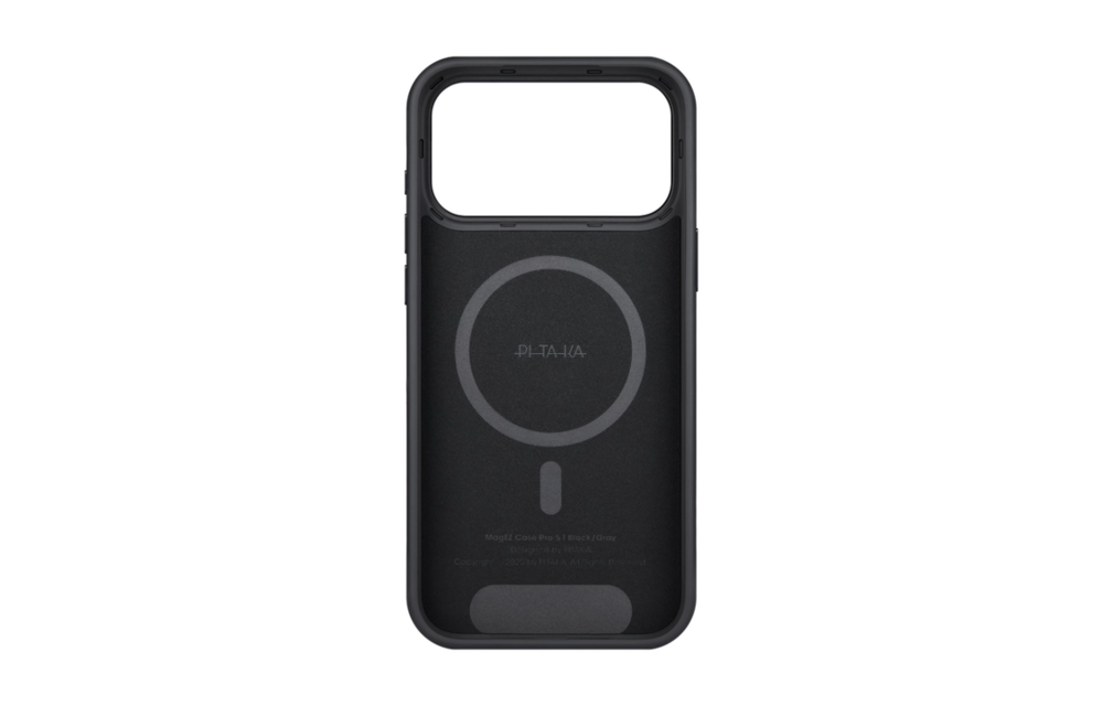 Pitaka Aramid UltraGuard Case for iPhone 18 Pro / 17 Pro - Black/Grey