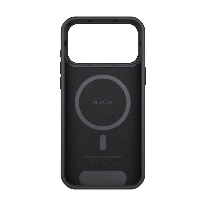 Pitaka Aramid UltraGuard Case for iPhone 18 Pro / 17 Pro - Black/Grey